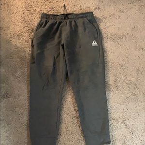Grey Reebok sweatpants